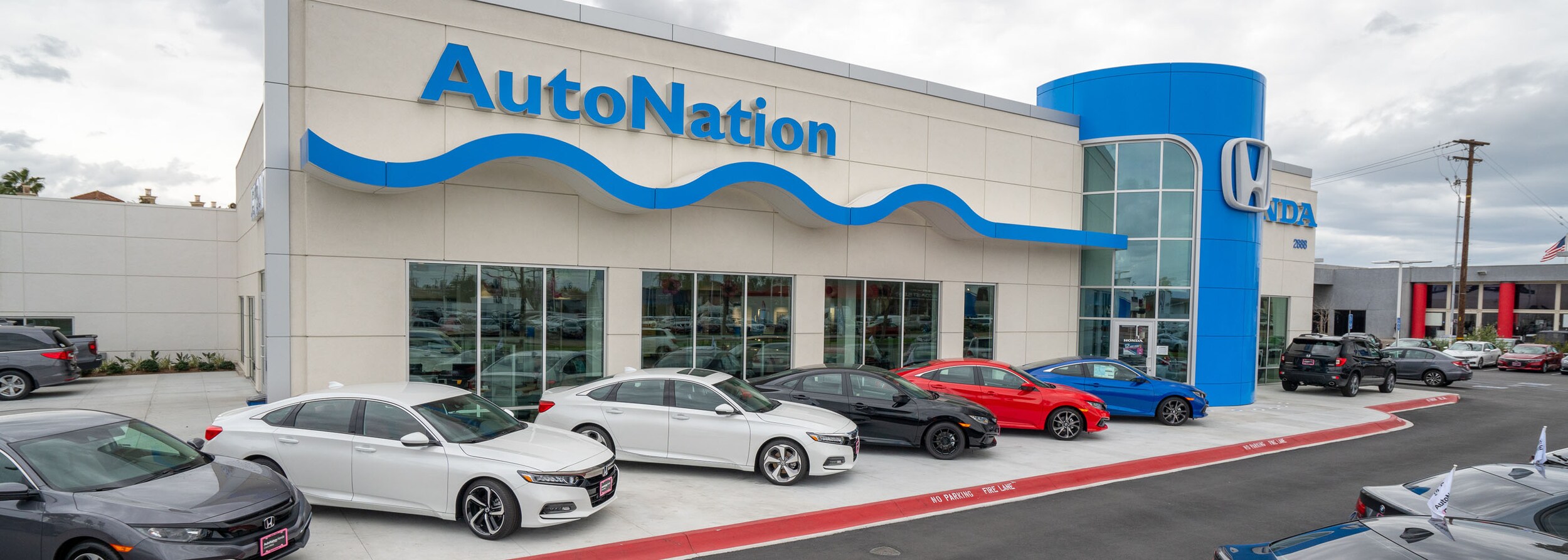 Get directions to AutoNation Honda Costa Mesa in Costa Mesa Outside view of AutoNation Honda Costa Mesa
