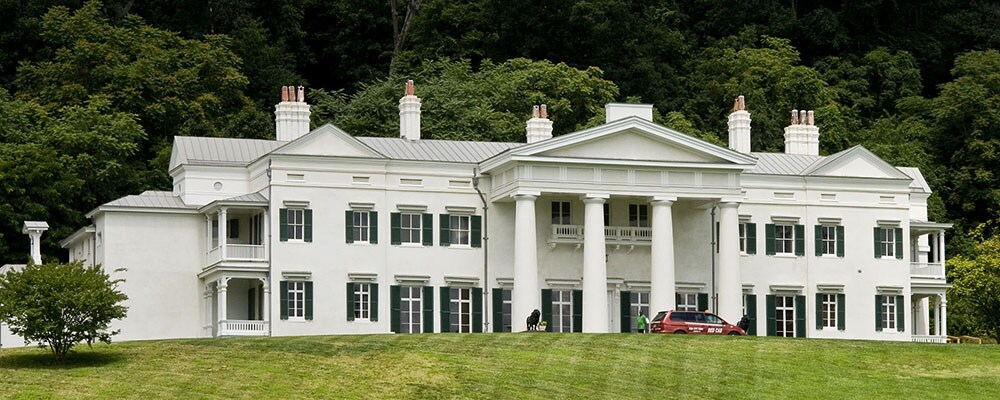 View of Morven Park In Leesburg, VA