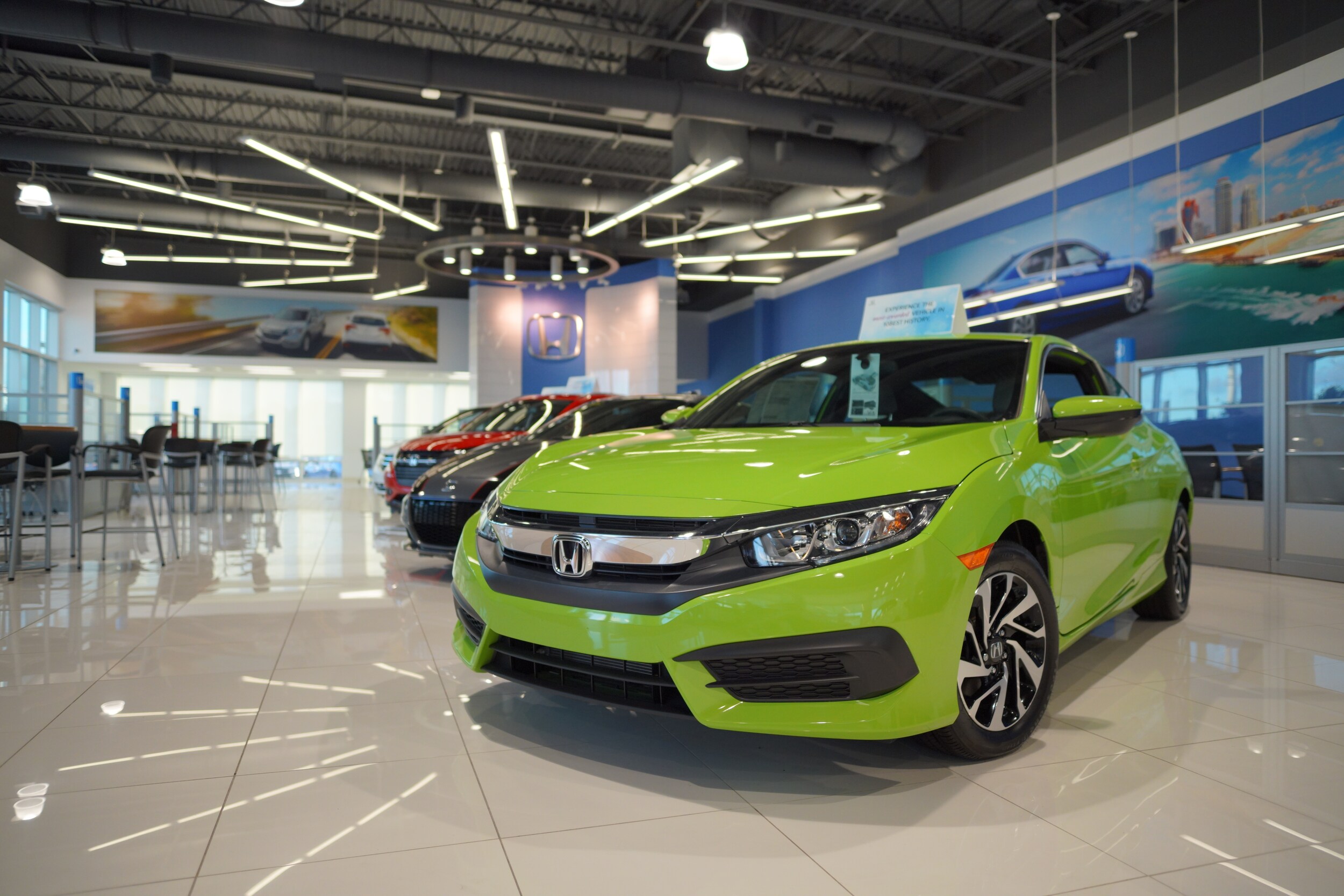 AutoNation Honda Hollywood Showroom
