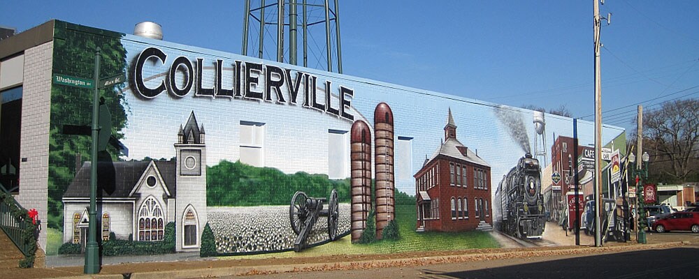 View of Collierville, TN