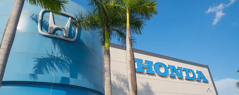 Exterior View of Dealership Serving Pembroke Pines