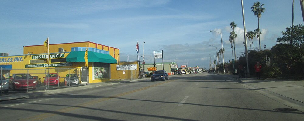 View of Hialeah FL