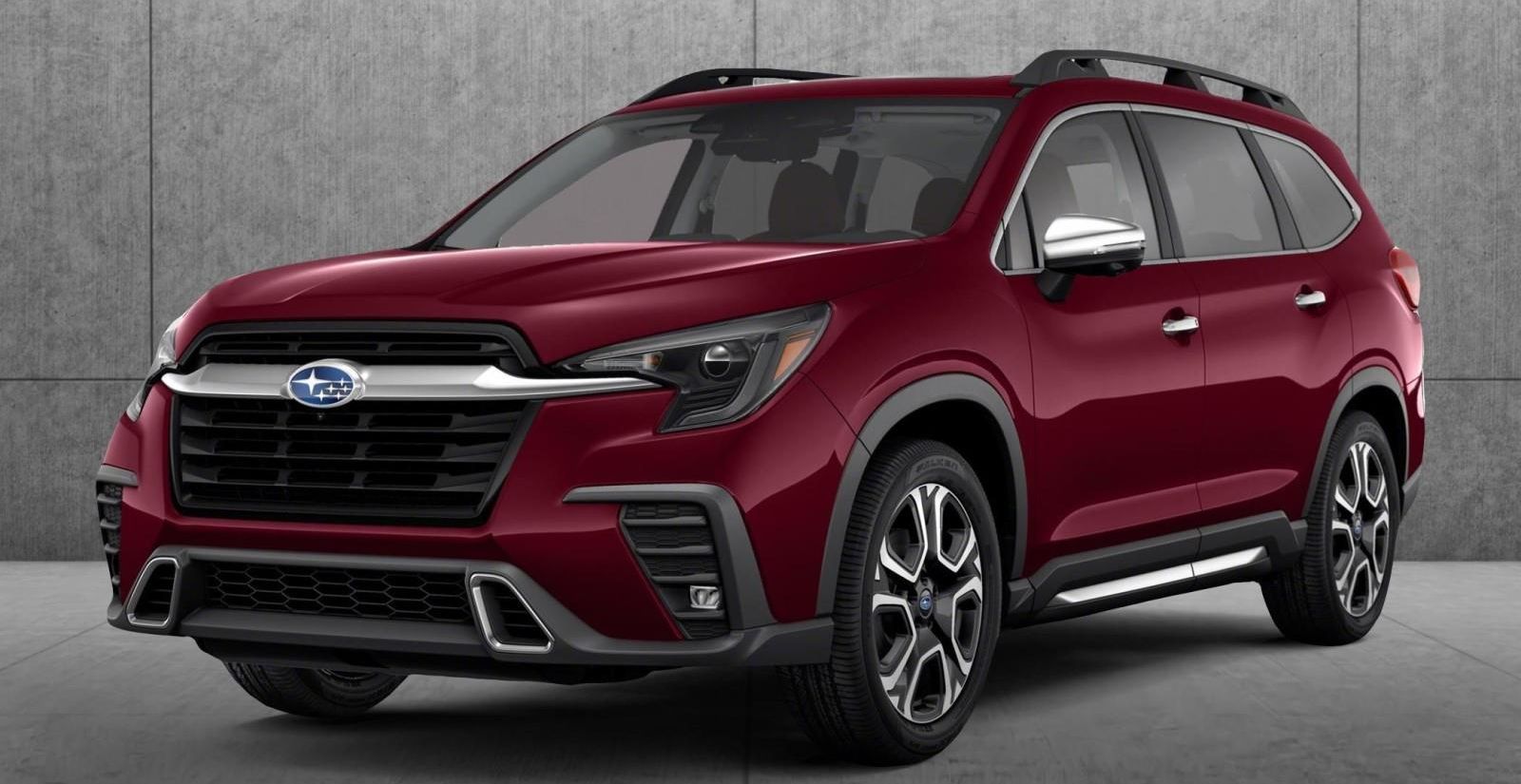 Subaru Ascent in Crimson Red Pearl Subaru Ascent in Crimson Red Pearl