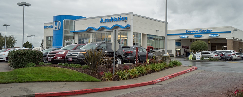 Roseville Area Honda Dealership Exterior view of AutoNation Honda Roseville serving Roseville