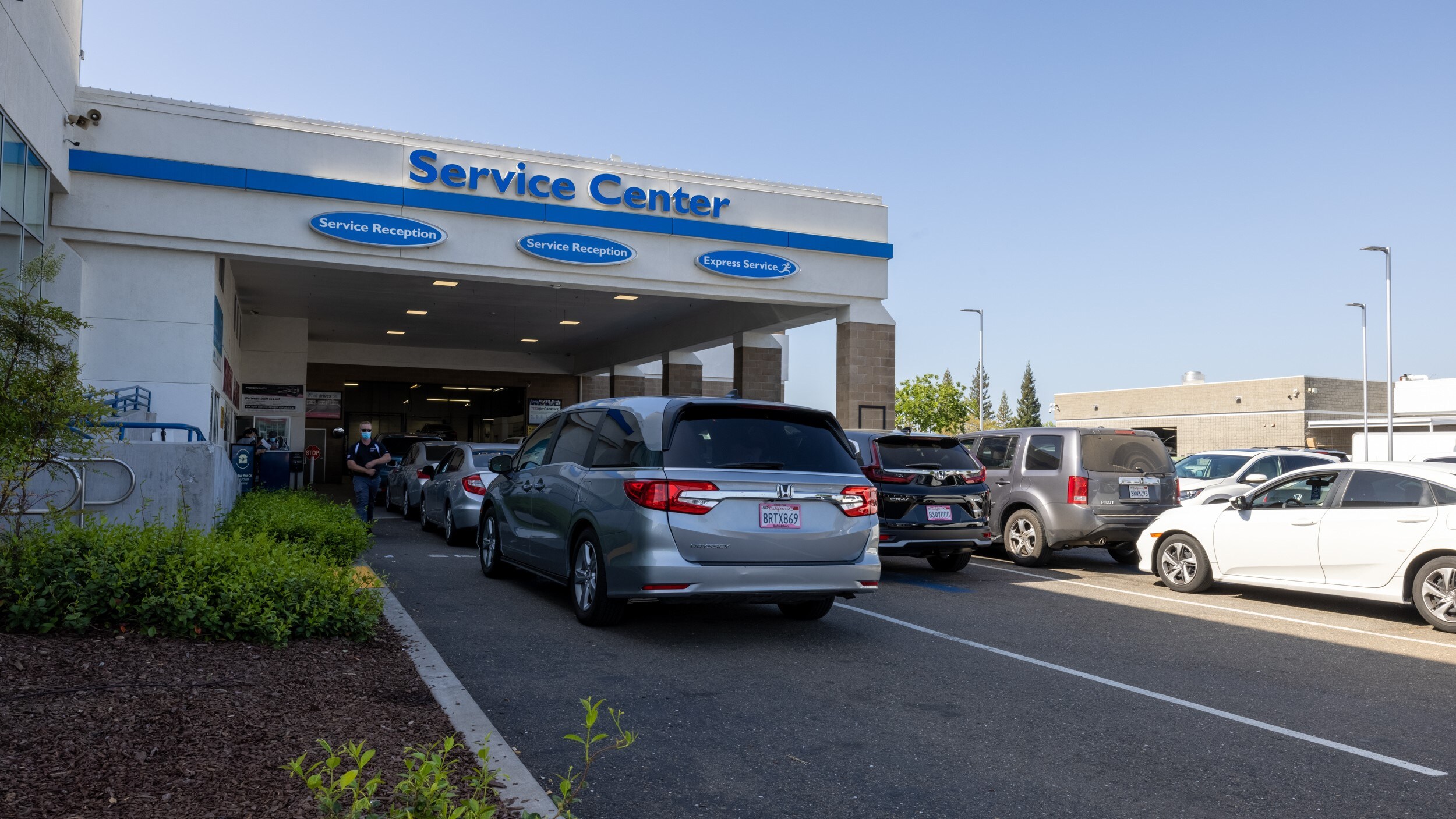 AutoNation Honda Roseville Service Center View of AutoNation Honda Roseville Service Center