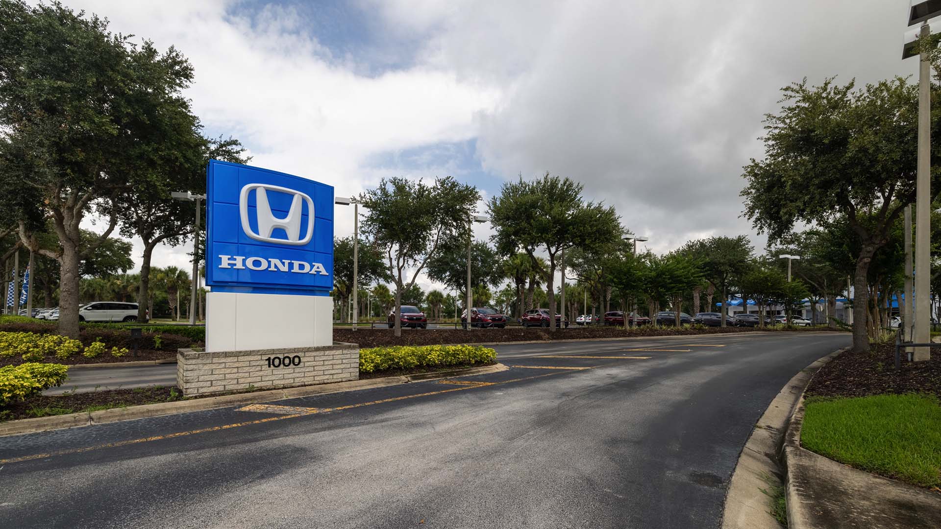 Find your next Honda car, truck, or SUV near you at AutoNation Honda Sanford Exterior view of AutoNation Honda Sanford