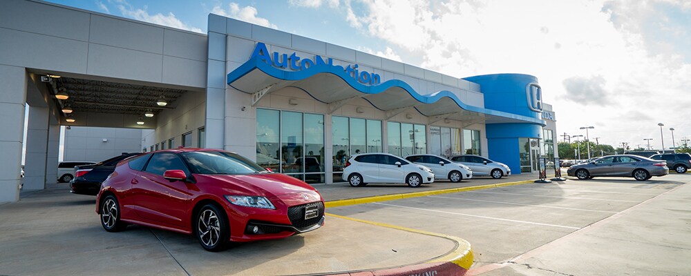 Kingsville Area Honda Dealership Exterior view of AutoNation Honda South Corpus Christi serving Kingsville