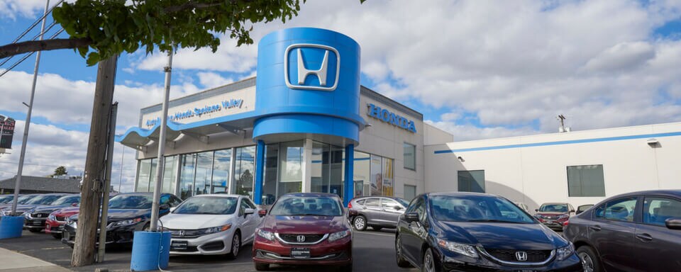 AutoNation Honda Spokane Valley Vista exterior de AutoNation Honda Spokane Valley