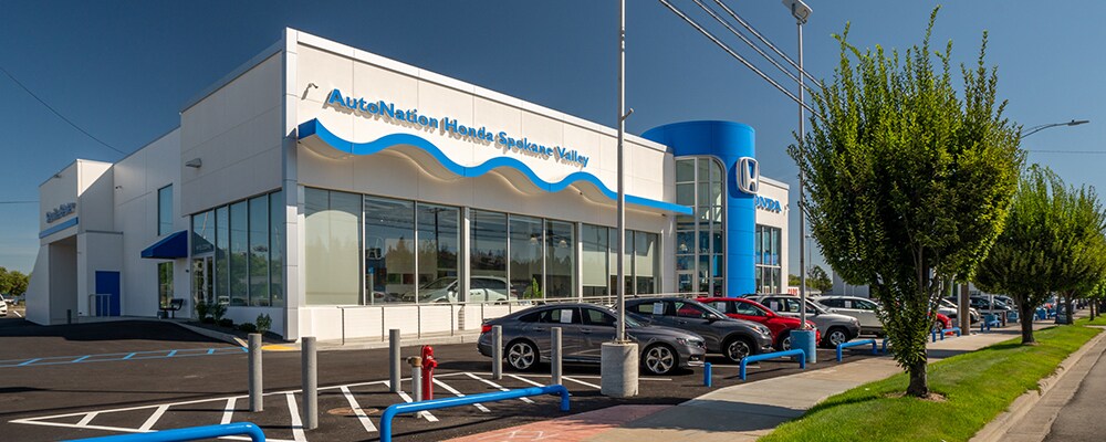 AutoNation Honda Spokane Valley Outside view of AutoNation Honda Spokane Valley