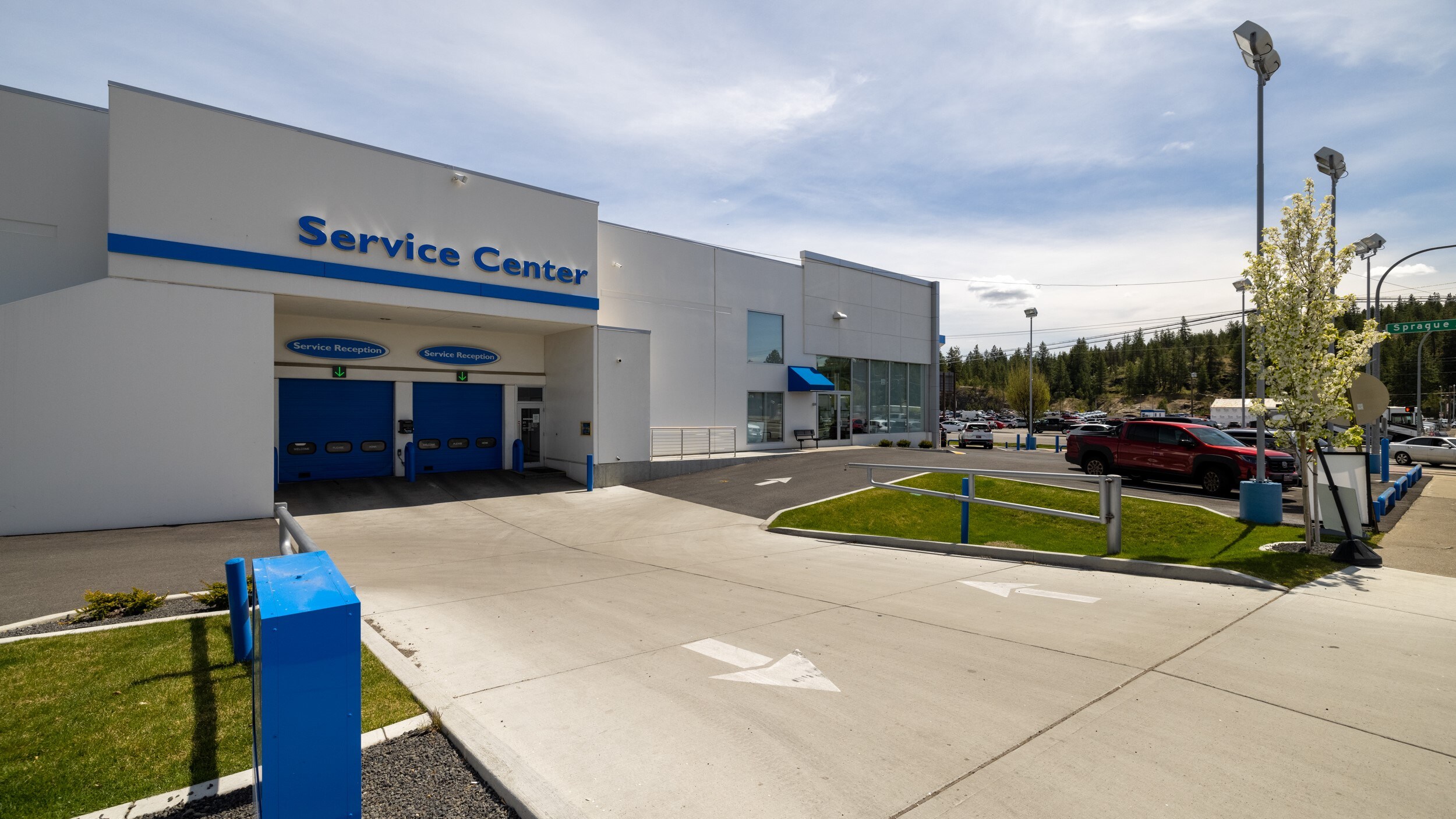 AutoNation Honda Spokane Valley offers Honda sales, service, and parts in Spokane Valley Exterior view of AutoNation Honda Spokane Valley