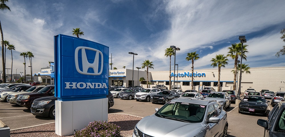 AutoNation Honda Tucson Auto Mall Outside view of AutoNation Honda Tucson Auto Mall