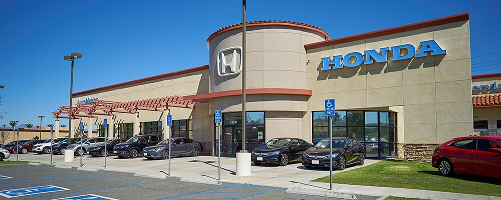 AutoNation Honda Valencia offers Honda sales, service, and parts in Valencia Exterior view of AutoNation Honda Valencia