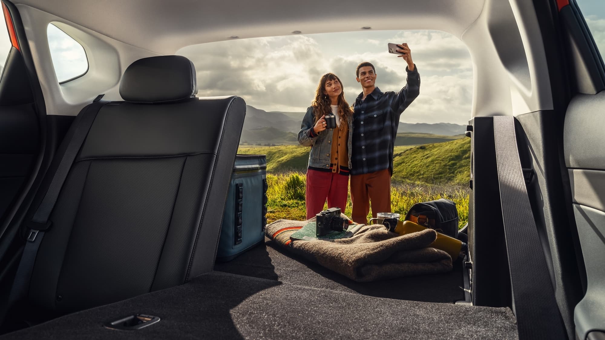 2024 Hyundai Kona rear cargo area
