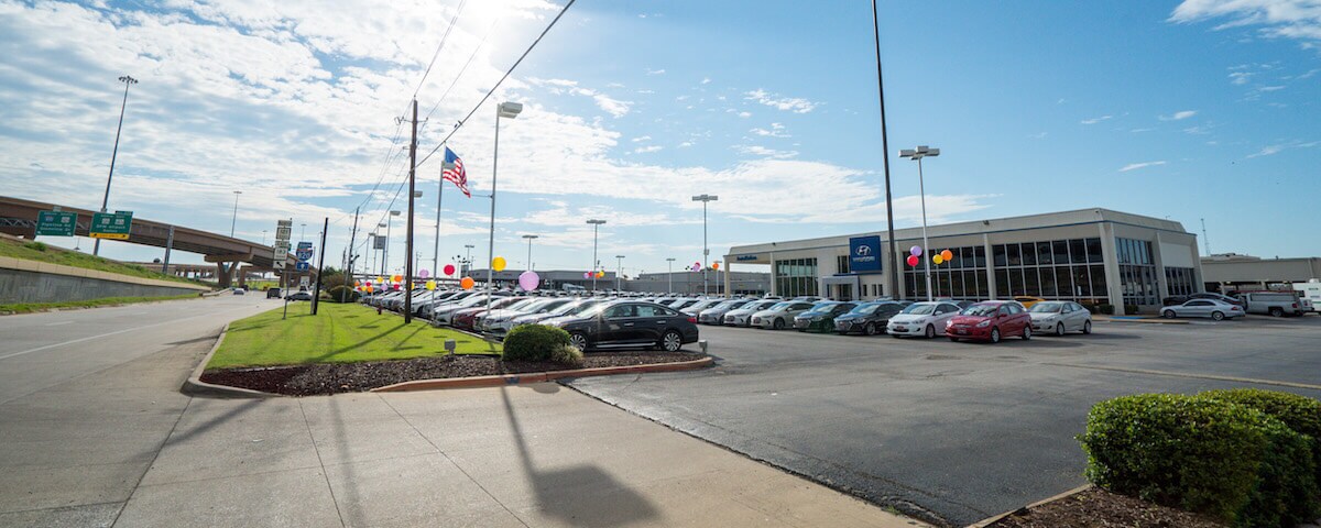 AutoNation Hyundai North Richland Hills Outside view of AutoNation Hyundai North Richland Hills