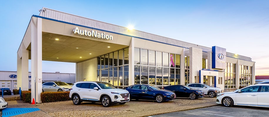 AutoNation Hyundai North Richland Hills Exterior view of AutoNation Hyundai North Richland Hills