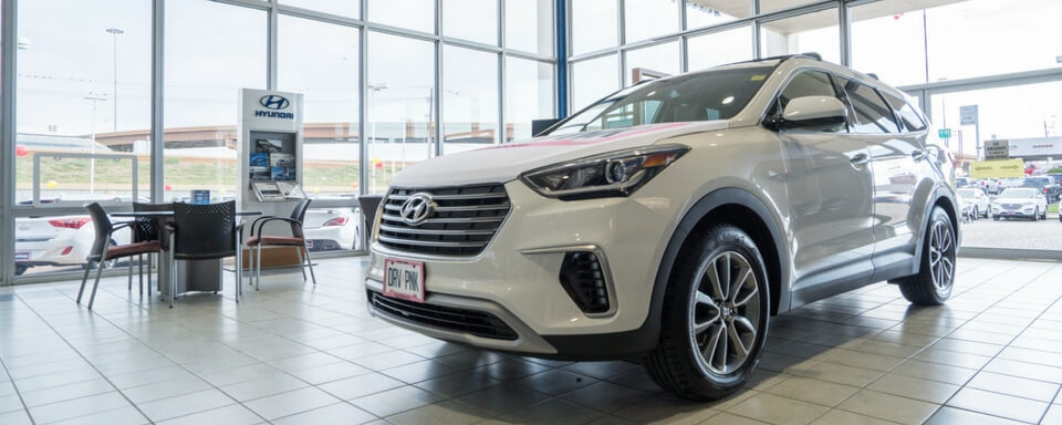 AutoNation Hyundai North Richland Hills Finance Center AutoNation Hyundai North Richland Hills finance department with Hyundai vehicle for sale