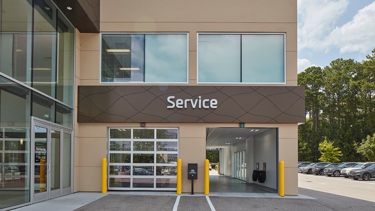 AutoNation Hyundai Hilton Head service center entrance