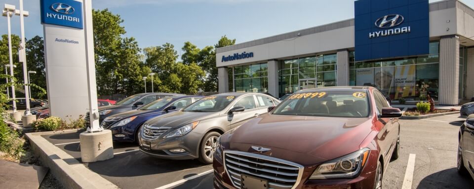 AutoNation Hyundai O'Hare Exterior view of AutoNation Hyundai O'Hare