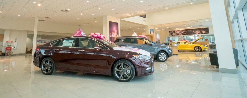 AutoNation Ford Jacksonville Showroom AutoNation Ford Jacksonville showroom with new Ford vehicles for sale