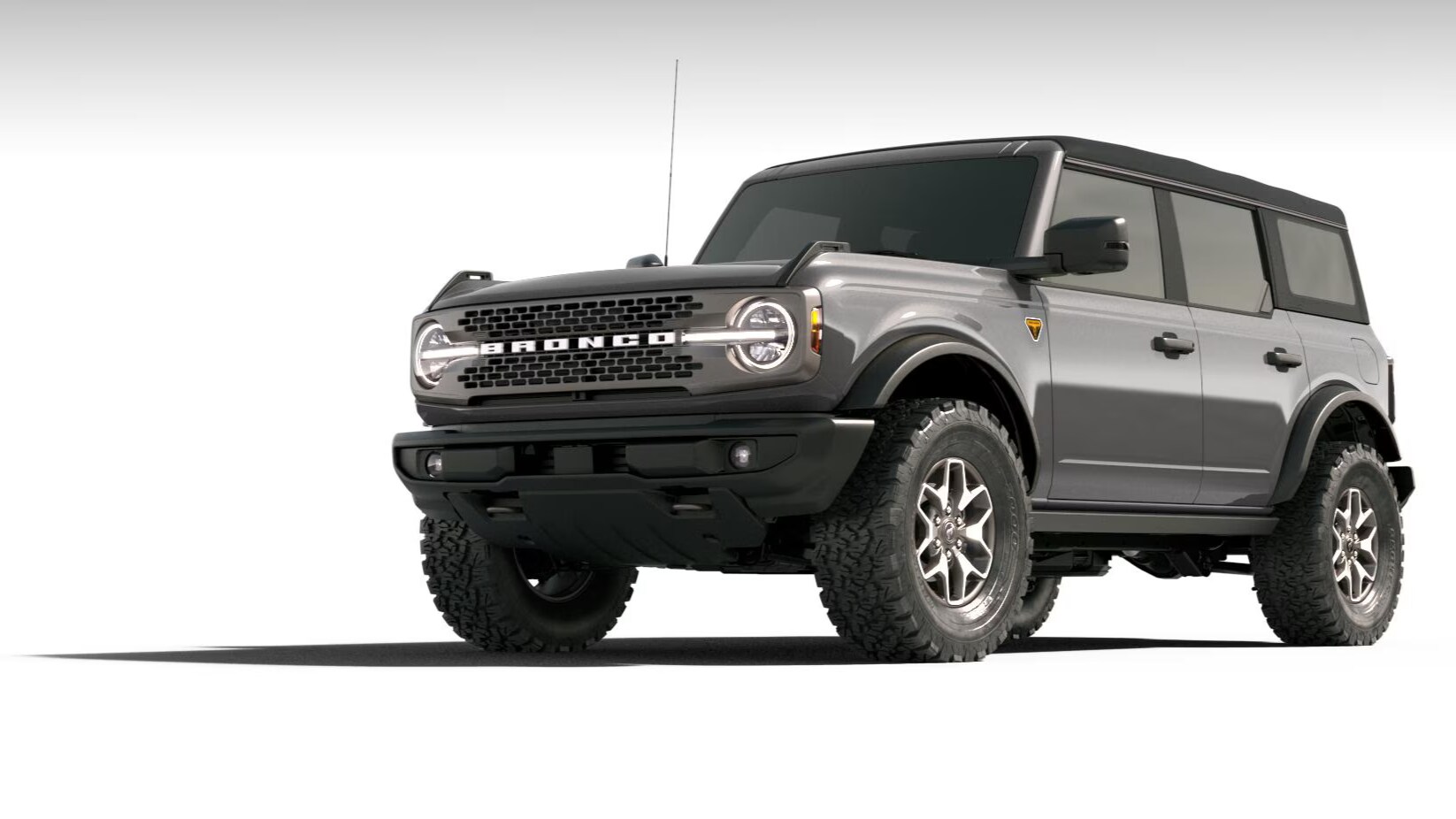 Ford Bronco in carbonized grey