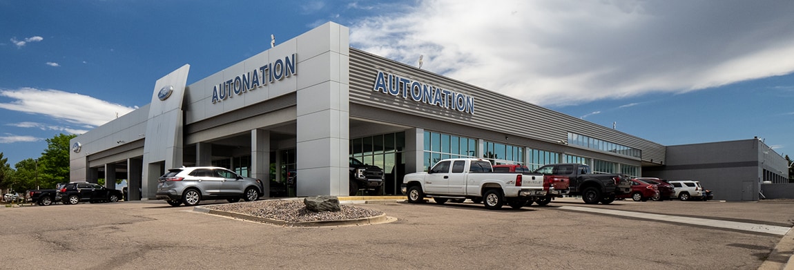 Exterior view of AutoNation Ford Littleton