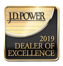 2019 JD Power Dealer of Excellence Award