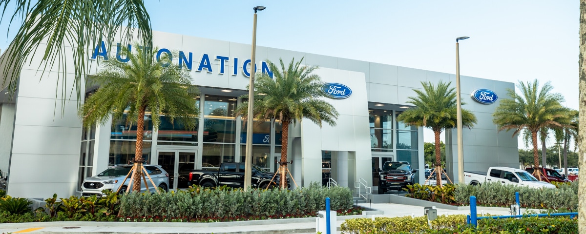 AutoNation Ford Margate Outside view of AutoNation Ford Margate