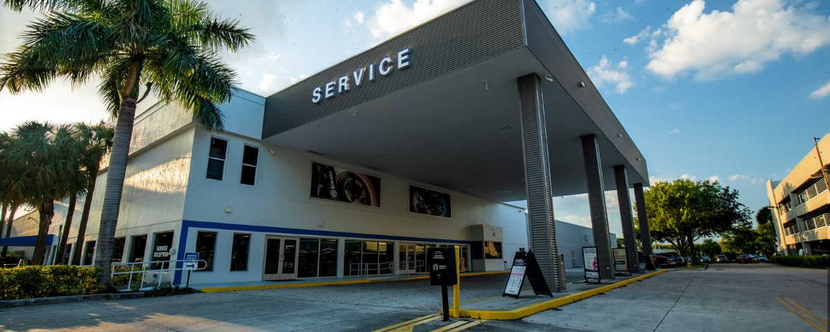 AutoNation Ford Margate service center entrance
