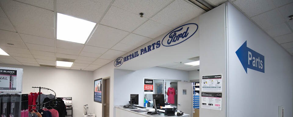 Ford Parts For Sale in Marietta Interior view of Ford Parts Center at AutoNation Ford Marietta