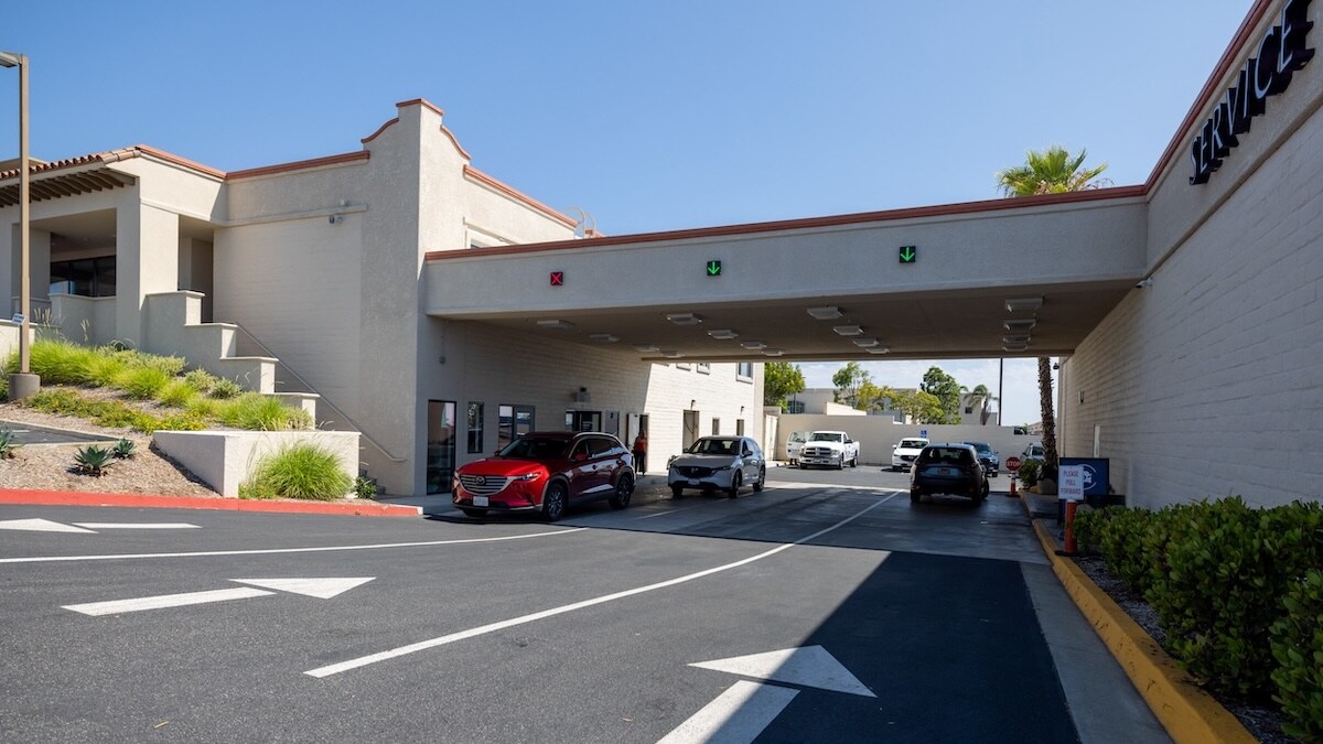 AutoNation Mazda Carlsbad Service Center entrance