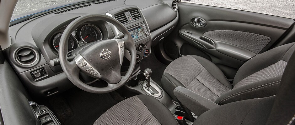 2015 Nissan Versa interior near Sugar Land