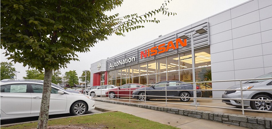 Smyrna Area Nissan Dealership Exterior view of AutoNation Nissan Serving Smyrna