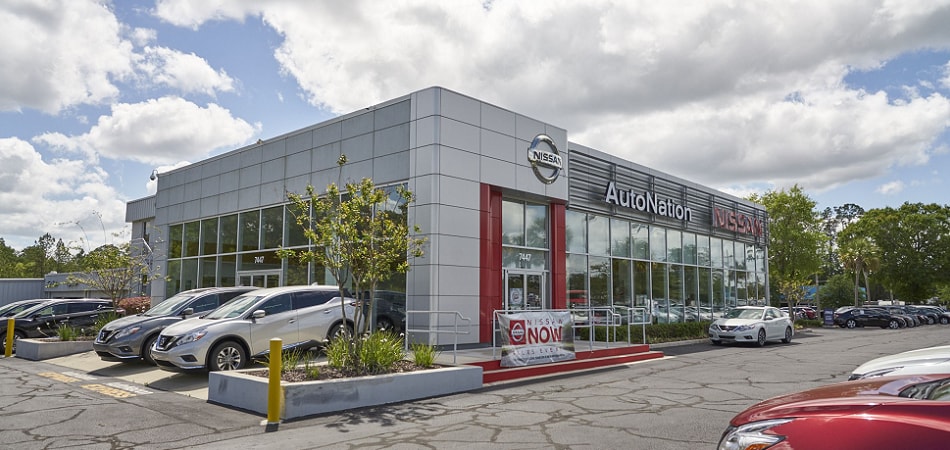 St. Augustine Area Nissan Dealership Exterior view of Nissan Orange Park Serving St. Augustine