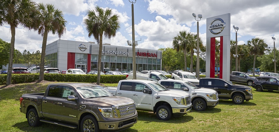 Ponte Vedra Beach Area Nissan Dealership Exterior view of Nissan Orange Park Serving Ponte Vedra Beach
