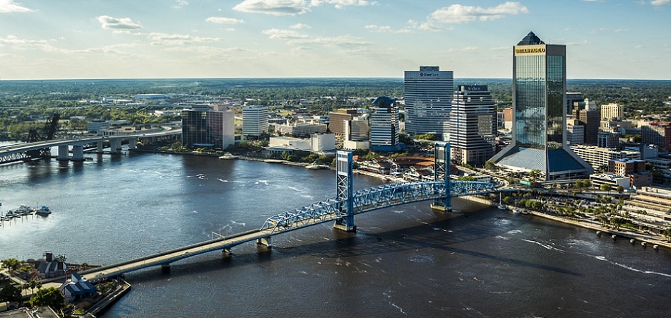 Jacksonville, FL Scenic view of Jacksonville, FL
