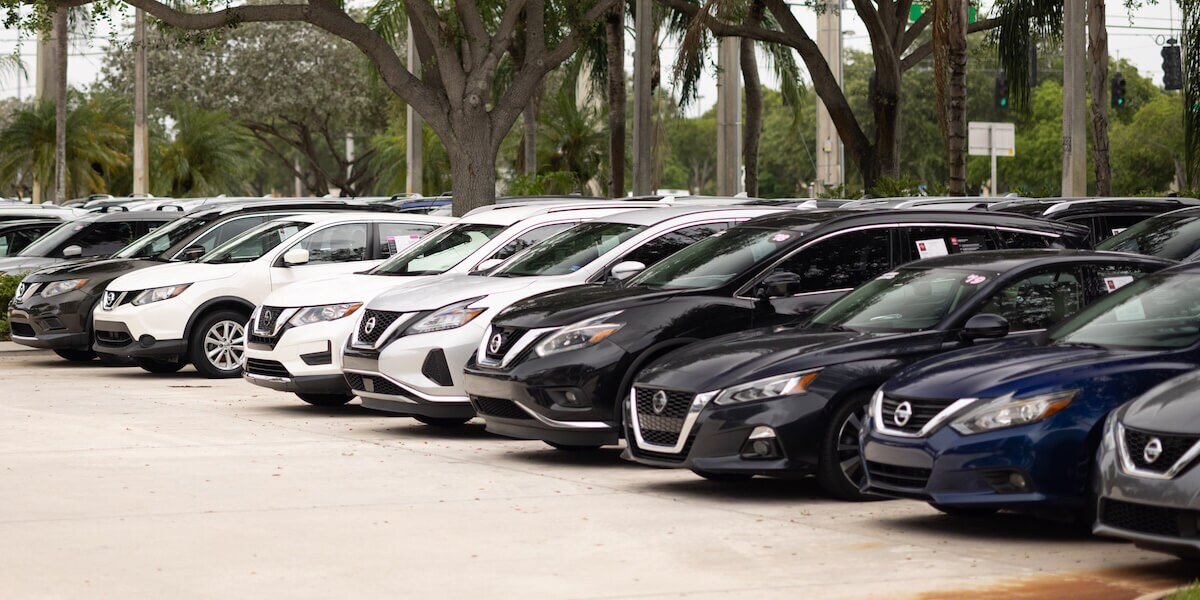New and used Nissan models on the lot at AutoNation Nissan Pembroke Pines
