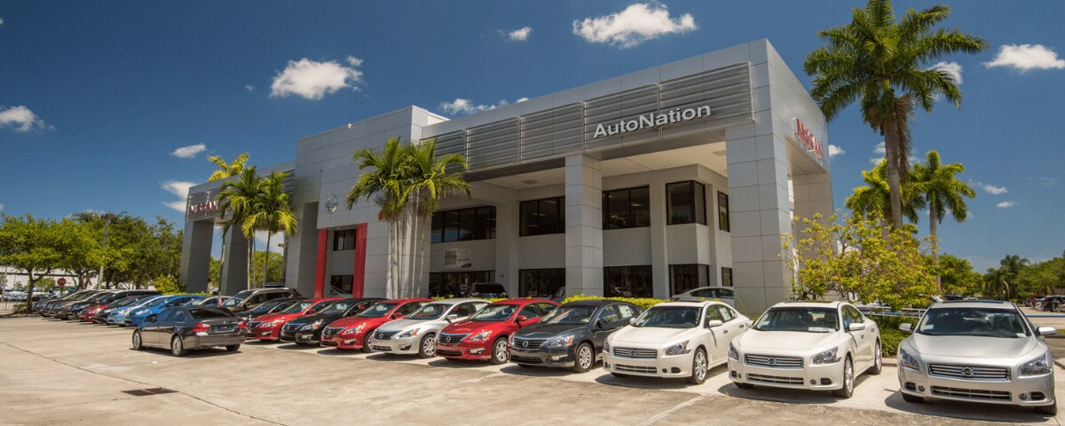 AutoNation Nissan Pembroke Pines Outside view of AutoNation Nissan Pembroke Pines