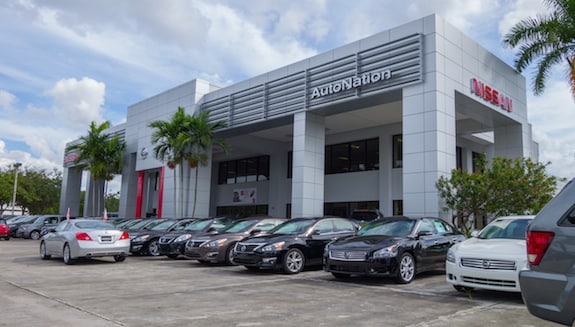 About AutoNation Nissan Pembroke Pines Dealership Exterior of AutoNation Nissan Pembroke Pines Dealership