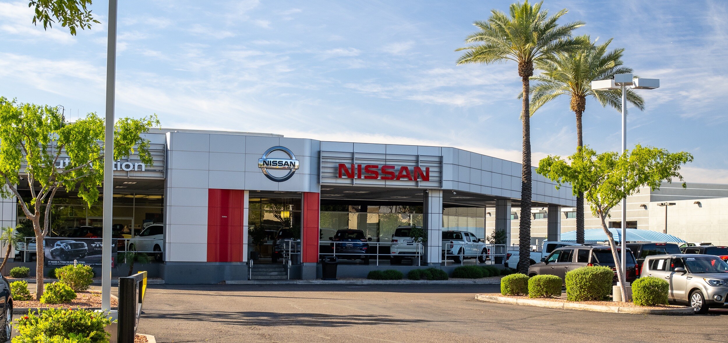 AutoNation Nissan Tempe Hours & Directions Exterior view of AutoNation Nissan Tempe