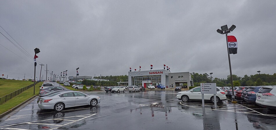 Atlanta Area Nissan Dealership Exterior view of AutoNation Nissan Serving Atlanta