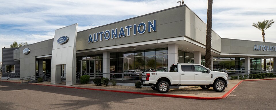 AutoNation Ford Scottsdale Outside view of AutoNation Ford Scottsdale