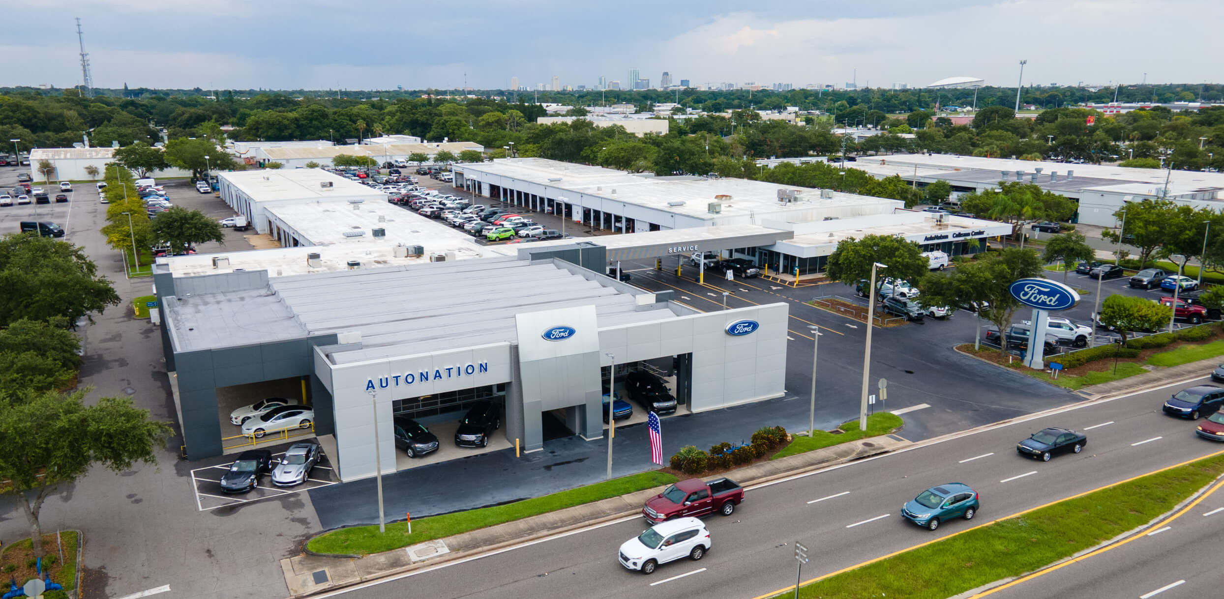 AutoNation Ford St. Petersburg Autonation Ford exterior building