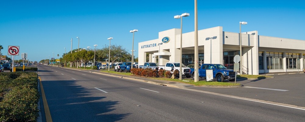 AutoNation Ford St. Petersburg Outside view of AutoNation Ford St. Petersburg