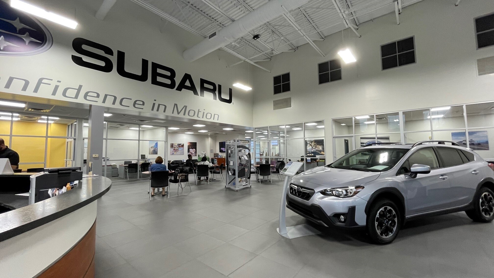 AutoNation Subaru Hilton Head Hilton Head is your Premier Subaru dealership in Hardeeville, SC Interior shot of AutoNation Subaru Hilton Head