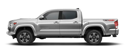 Silver Sky Metallic Toyota Tacoma in Silver Sky Metallic