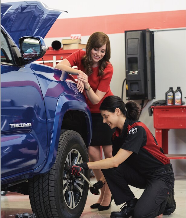 Toyota certified technicians