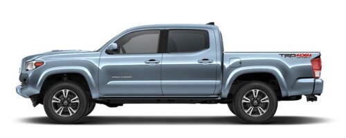 Cavalry Blue Toyota Tacoma in Cavalry Blue