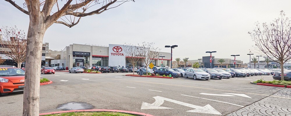 AutoNation Toyota Cerritos Outside view of AutoNation Toyota Cerritos