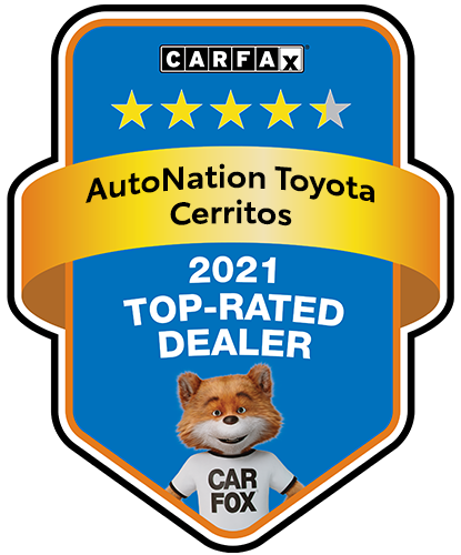 CARFAX 2021 Dealership Award 2020 CARFAX Top-Rated Dealer badge