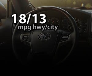 2016 Toyota Land Cruiser MPG